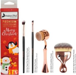 Premium Christmas Makyaj Fırça Seti - 04
