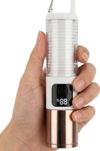 Taşınabilir LED Kamp Feneri USB Şarjlı Yüksek Parlaklık 500 Lümen Güç Göstergeli
