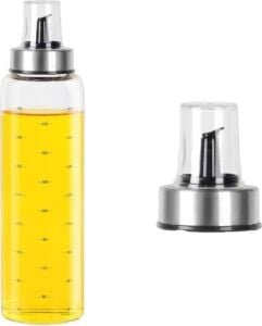 Olivia 500 ml Borosilikatlı Akıtmaz Cam Yağlık