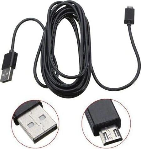Mikro USB 5 Metre Micro USB Kablo 5 Metre Micro USB Data Şarj Kablosu