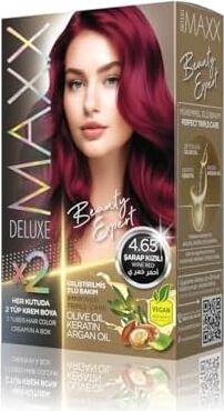 Beauty Expert Haır Color (Keratin)'li 1 Kutu (2 x 50 Ml) (Şarap Kızılı 4.65)