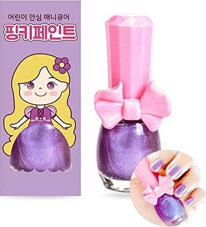I'm Pinky Kids Nail Paint Shiny Purple Çocuklar Için Soyulabilir Oje