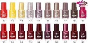 Wow Nail Glitter No: 202 - Işıltılı Mini Oje 6 ml