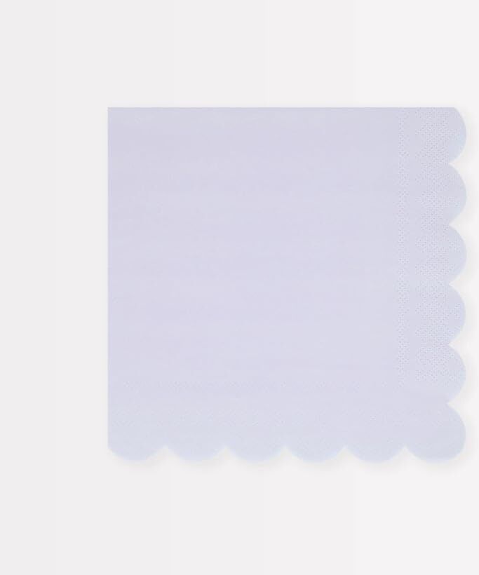 - Periwinkle Large Napkins - Menekşe Rengi Peçeteler (L) (X16)