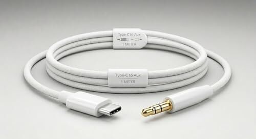 Type-C To 3.5mm Aux Kulaklık Jack Çevirici 1 Metre, Powerway, AC06