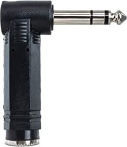 1/4 Inç Trs (F) - 1/4 Inç Trs (M) Sağ Açılı Çevirici (GPP-273)