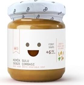 Og Kemik Sulu Sebze Çorbası 200G +6 Ay