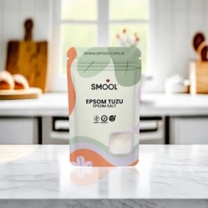 Epsom Tuzu 4'lü Set (4X1000 Gr) Ingiliz Tuzu Katkısız, Banyo Tuzu Ayak Banyosu Peeling 4 kg