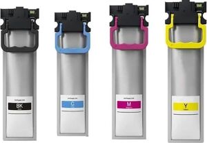 Uyumlu Muadil Lar, Epson T9451XL - T9452XL - T9453XL T9454XL Takım - Workforce Pro WF-C5210DW - C5290DW - C5710DWF -C5790DWF - C5215DW Photoink Muadil