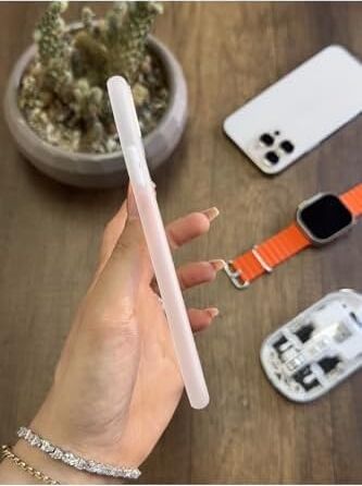 Süper Ince Mat Ultra Thin Silikon Kılıf Buzlu Beyaz iPhone 12 Pro ile Uyumlu