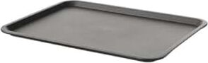 Servis Tepsisi 37X29 cm Sunum Tepsisi Çay Kahve Taşıma Plastik Tepsi Gri Renk 5045777777785