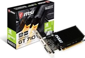 Msı VGA Gt 710 2GD3H Lp GT710 2gb Ddr3 64B DX12 Pcıe 3.0 X16 (1xvga 1xdvı 1xhdmı)
