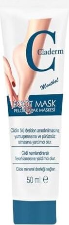 50 ml Tüp Kil Ayak Maskesi Menthol
