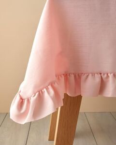 Flor Pura Polyester Masa Örtüsü Pembe