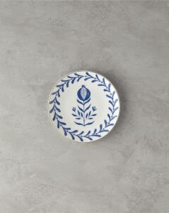 Carnival Porselen Pasta Tabağı 20 cm Lacivert-Beyaz