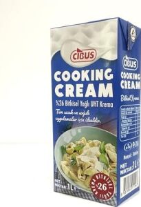 Cibus Bitkisel Yağlı (%26) Uht Krema 1 Lt