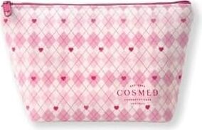 Cosmed Pembe Kalpli Makyaj Çantası