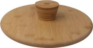 Ayaklı Yüksek Bambu Sunum Tabağı | Yükseltici Ayaklı Bambu Sunum Tepsisi – Doğal, Şık ve Dayanıklı (28CM*28CM*6CM)