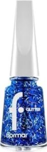 Yoğun Simli Şeffaf Oje - Glitter Nail Enamel - GL07 - 8682536049832