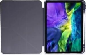 Galaxy Tab S9 Fe Plus 12.4'' ile Uyumlu Kalem Bölmeli Uyku Modlu Kılıf, Lila