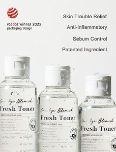 Mizon Good Bye Blemish Fresh Toner 120ML Kızarıklık Giderici Tonik