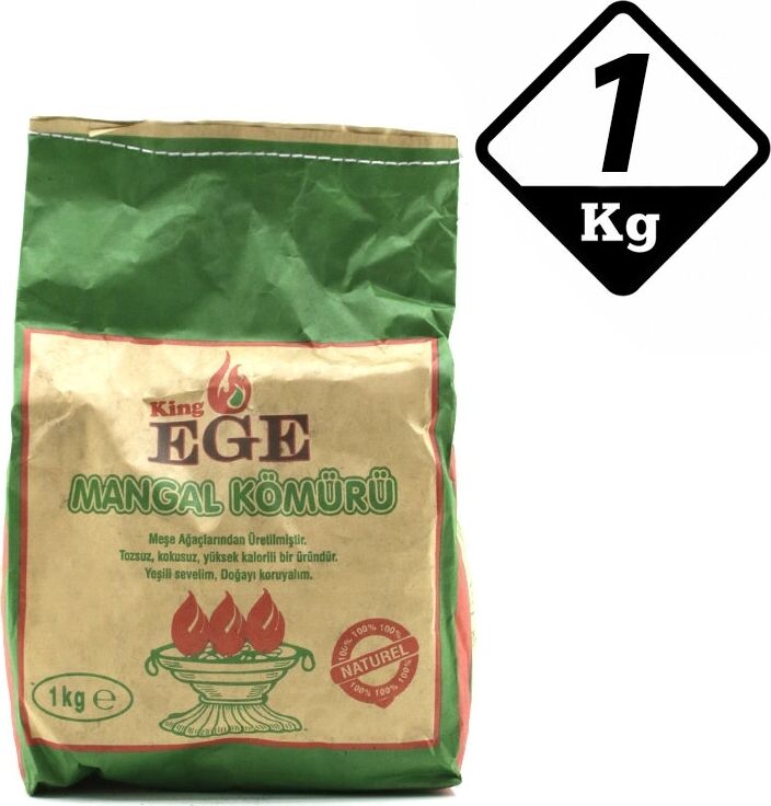 1 kg Mangal Kömürü - Çıra Hediyeli - Meşe Kömürü