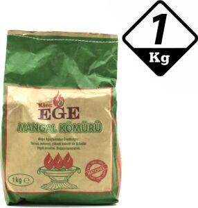 1 kg Mangal Kömürü - Çıra Hediyeli - Meşe Kömürü