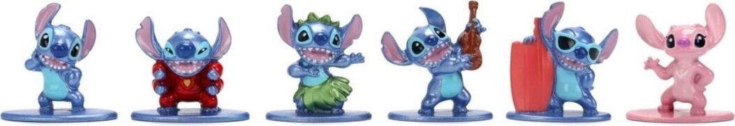 Jada Stitch Nano 6'lı Diorama Figür Paketi