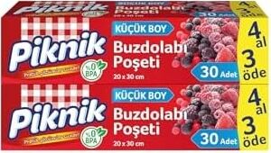 Piknik Buzdolabı Poşeti 4AL3ÖDE 30'lu