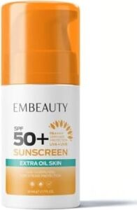 Embeauty Akne Eğilimli Ciltler Için Yüz Güneş Kremi SPF50+ 50 ml