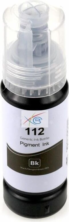 Uyumlu 112 (C13T06C14A) Pigment Siyah Mürekkep