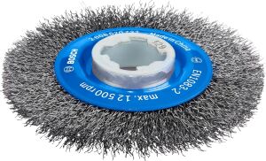 Professional Accessories Cam Fırçası, Dalgalı Tel Clean (Metal Için, X-Lock, Ø 115 Mm, Tel Kalınlığı 0,3 Mm)
