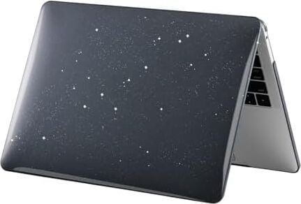MacBook Pro 13 Simli Kılıf A1706 A1708 A1989 A2159 A2251 A2289 A2338 M1 M2 Uyumlu Parlak Sert Kılıf Ince Hafif Koruyucu Kapak Siyah