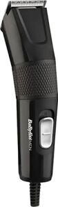 Babyliss Saç Kesme Makinesi Power, 8 Tarak Başlık, Hassas Bıçak Teknolojisi, Yıkanabilir Başık, E756E