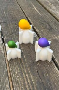 Balon Elips Set Silikon Mum Kalıpları