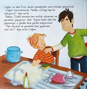 Çağlar Makarna Pişiriyor: Ilk Okuma Kitabım