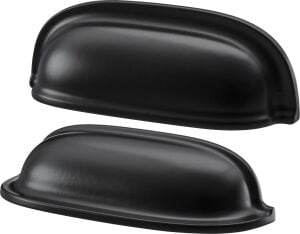 Kulp, Siyah, 89 Mm, 2 Adet