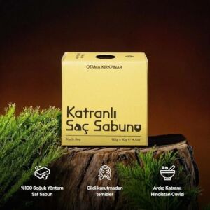 Otama Kırkpınar Doğal Bitkisel Katranlı Saç Sabunu 150 gr