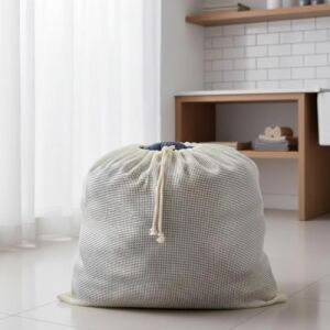Mont ve Perde Yıkama Filesi–extra Büyük, Dayanıklı, Battal Boy 120X150 cm Nefes Alabilir Çamaşır Koruma Torbası