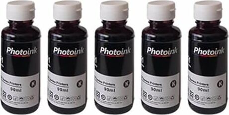 Photo Ink Hp Smart Tank 500-530-515-615 5 Adet Siyah Mürekkep