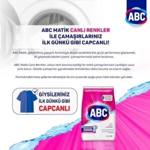 Deterjan Matik Canlı Renkler 6 kg