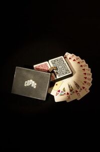 Copag 1546%100 Plastik Oyun Kartları - Poker Boyu, Jumbo Endeks, Mavi & Kırmızı Iki Deste