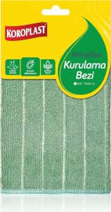 Mikrofiber Kurulama Bezi Tekli, Hızlı Kurulama, Yüksek Emici, Iz & Hav Bırakmaz, Cam, Ayna, Mutfak, Banyo, Tezgâh, Mobilya, Elektronik, Araç, Pencere, Raf, Televizyon, Bilgisayar, Beyaz Eşya