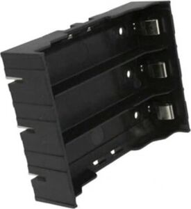 18650 Lityum-Iyon Piller Için Üçlü Pil Yuvası - Pcb Tip