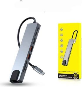 Çevirici Dönüştürücü Adaptör Macbook 3 In 1 Type-C To Hdmı USB 3.0