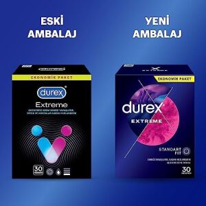 Extreme 30'li Geciktiricili ve Tırtıklı Prezervatif