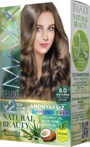 Natural Beauty Amonyaksız Set Saç Boyası 8.0 Açık Kumral