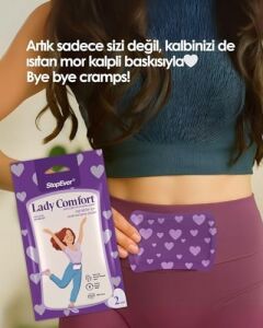 Stopever Lady Comfort Adet Ağrıları Için 2li Isı Pedi