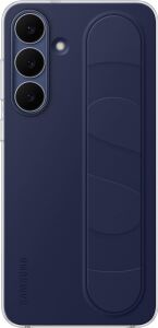 Galaxy S25 Fe Standlı Kordonlu Silikon Kılıf, Lacivert