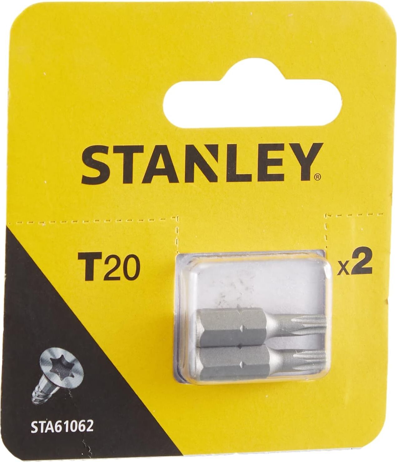STA61062/XJ Vidalama Uç, Metalik, 2 Adet, T20X25 Mmx2.